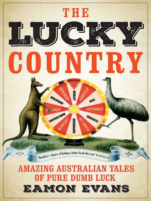 Title details for The Lucky Country by Eamon Evans - Wait list